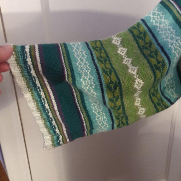 Old Navy Teal and Olive Sweater - Picture 4 of 10